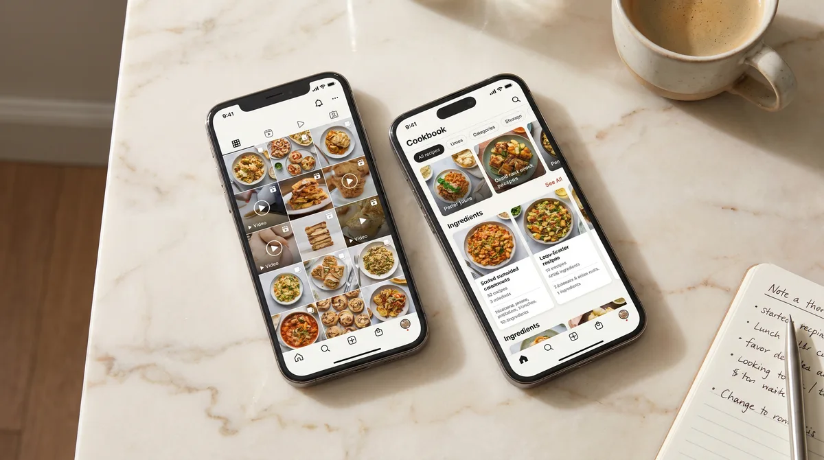 Recime vs Forktastic: Social-First vs Family-First Recipe Management